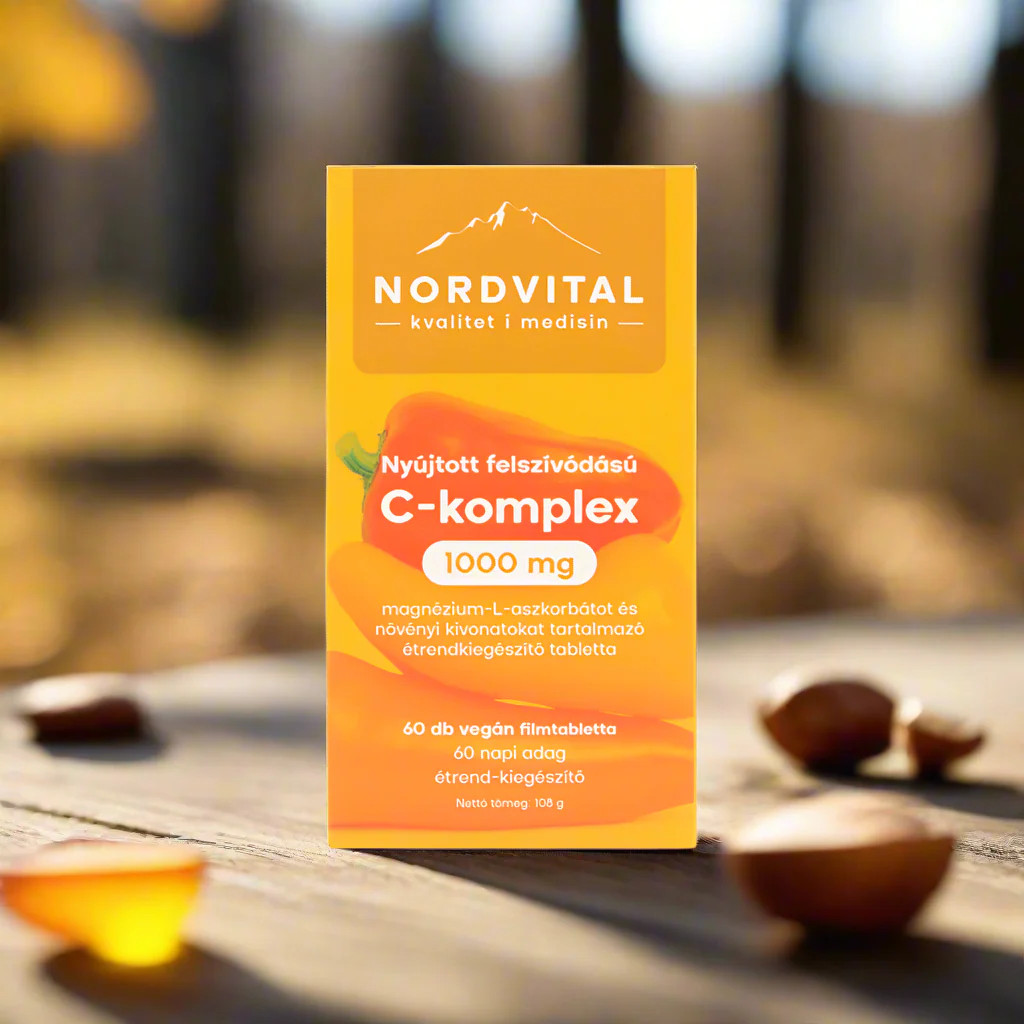 Nordvital C-vitamin komplex Retard 1000mg (60 db)