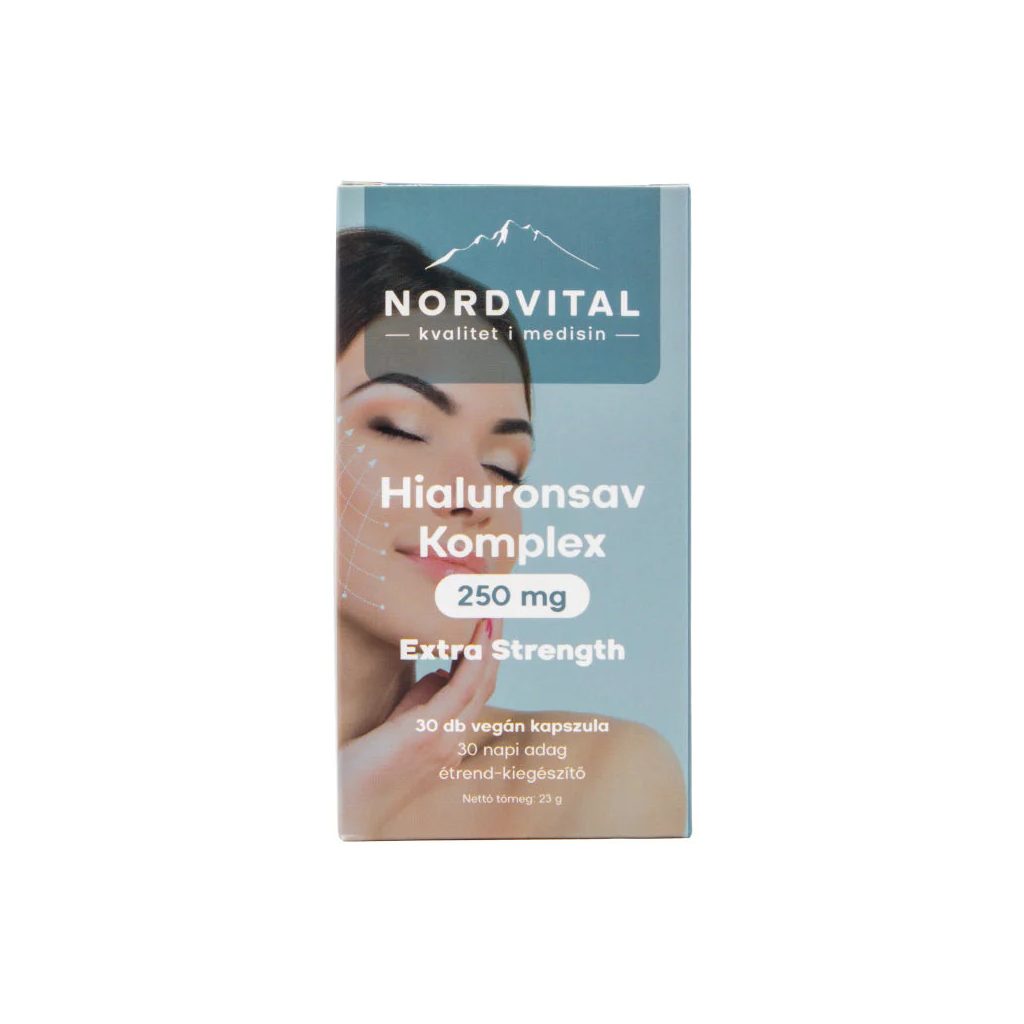 Nordvital Hialuronsav komplex (30 db)