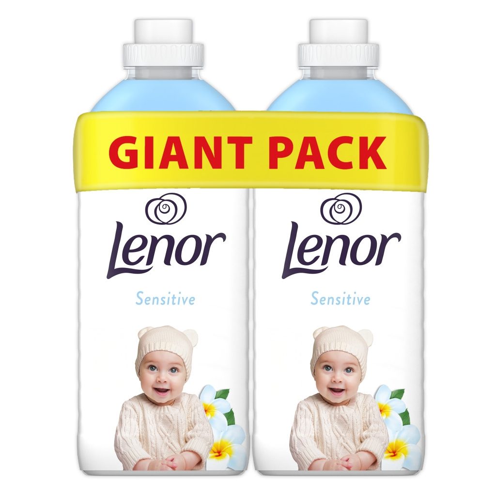 Lenor Öblítő Sensitive 2x1491 ml (142 mosás)