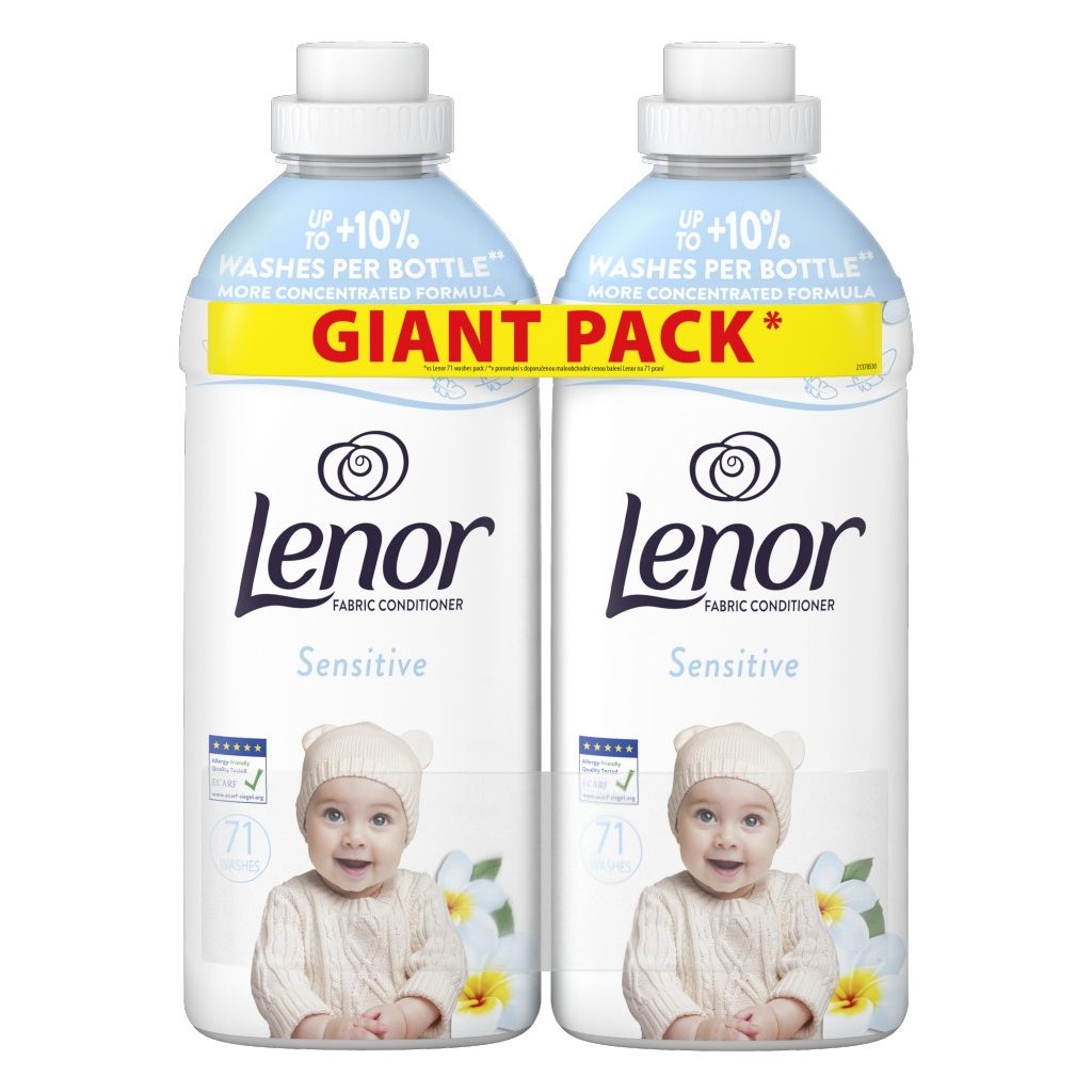 Lenor Öblítő Sensitive 2x1491 ml (142 mosás)