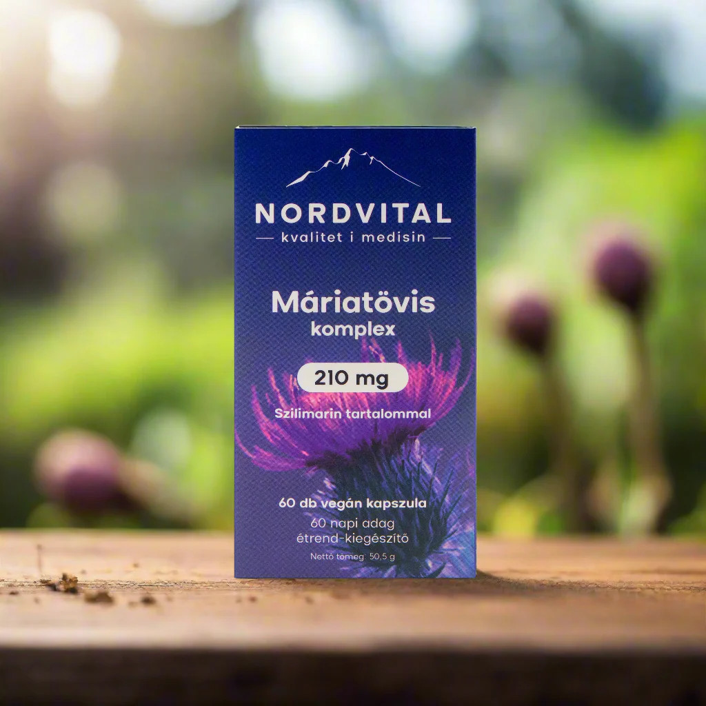 Nordvital Máriatövis komplex 210 mg (60 db)
