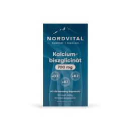 Nordvital Kalcium-biszglicinát 750 mg (60 db)