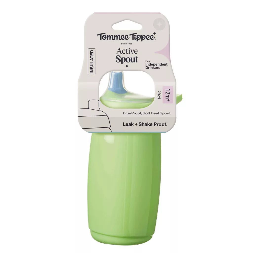 Tommee Tippee Active Spout Sportkupakos hőtartó pohár 266 ml 12 hó+ - különböző színekben