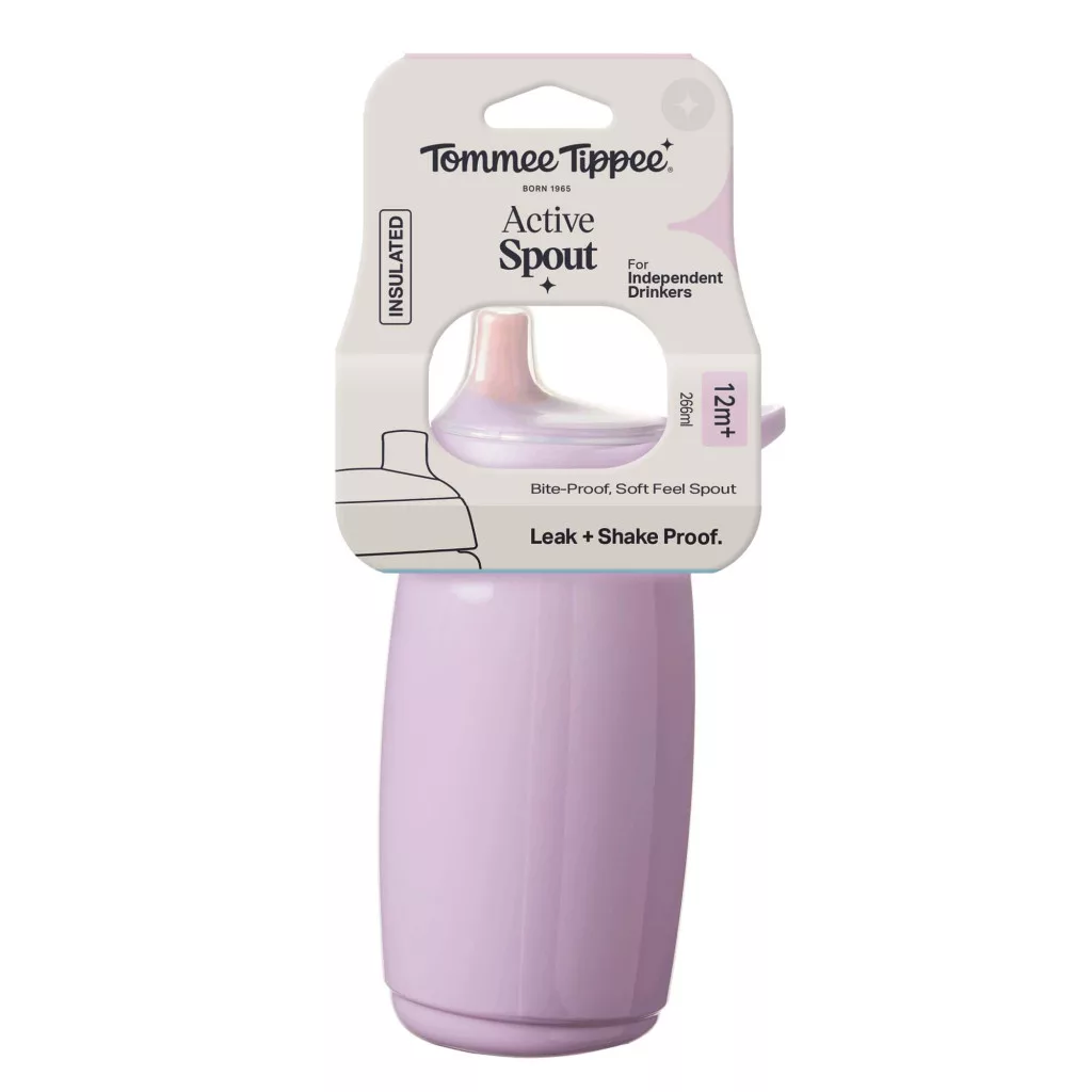 Tommee Tippee Active Spout Sportkupakos hőtartó pohár 266 ml 12 hó+ - különböző színekben