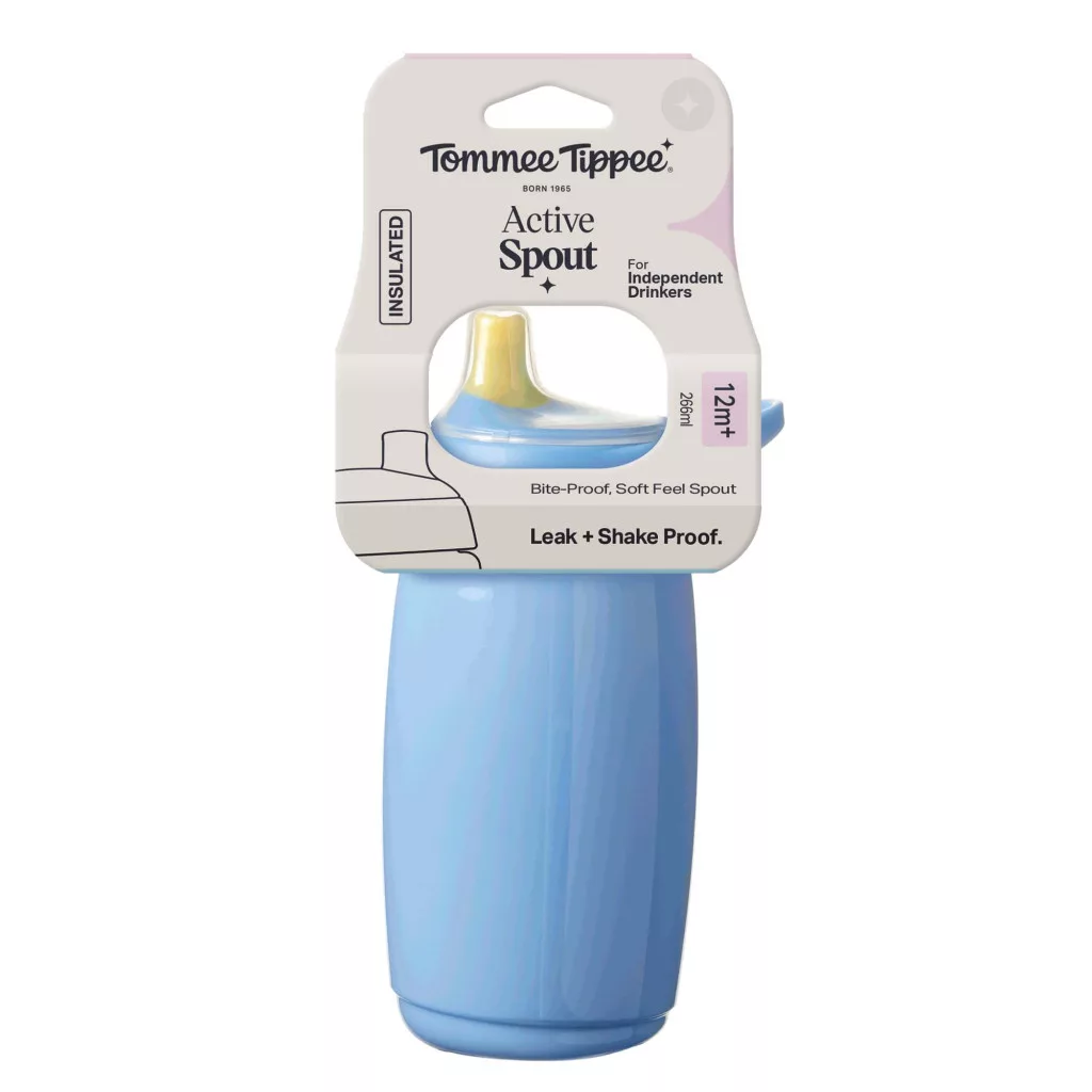 Tommee Tippee Active Spout Sportkupakos hőtartó pohár 266 ml 12 hó+ - különböző színekben