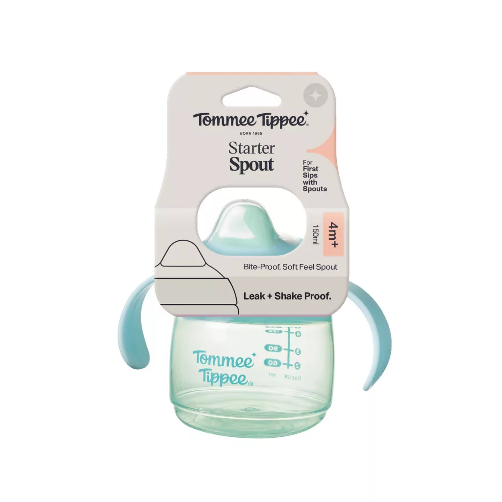 Tommee Tippee Starter Spout csőrös pohár vegyes 4 hó+ (150 ml)