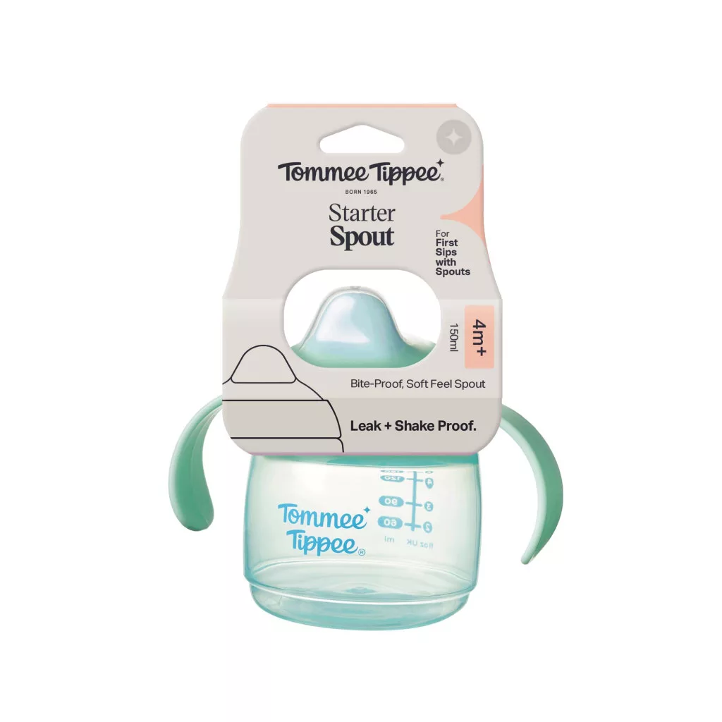 Tommee Tippee Starter Spout csőrös pohár vegyes 4 hó+ (150 ml)