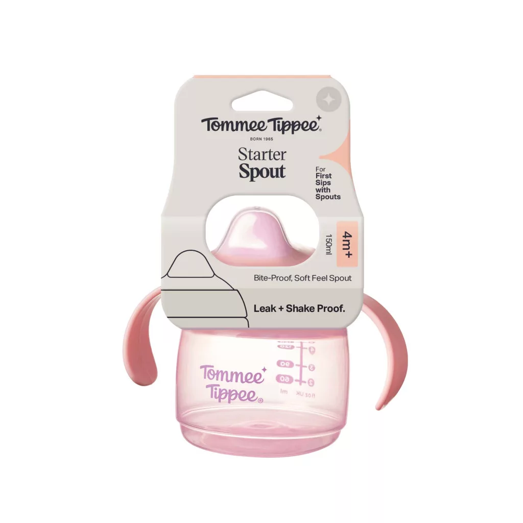 Tommee Tippee Starter Spout csőrös pohár vegyes 4 hó+ (150 ml)