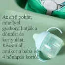 Tommee Tippee Starter Spout csőrös pohár vegyes 4 hó+ (150 ml)