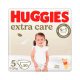 Huggies Extra Care pelenka 5, 11-25 kg, 50 db