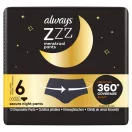 Always Ultra éjszakai eldobható menstruációs bugyi kis/közepes méret (12 db)