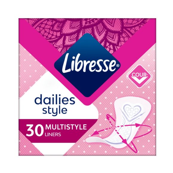 Libresse Dailies Style Multistyle tisztasági betét (30 db)