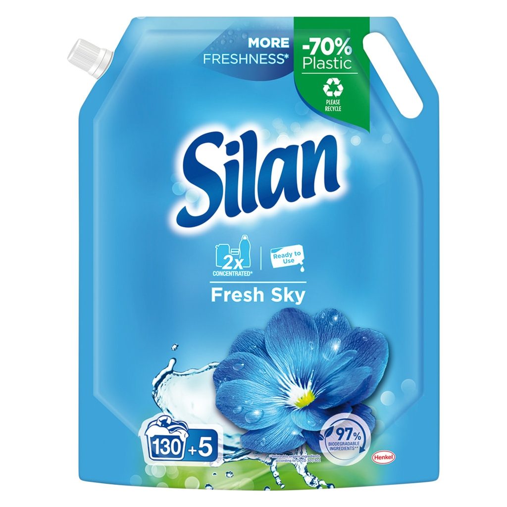 Silan Doypack Fresh sky koncentrált öblítő 1485 ml (135 mosás)
