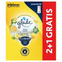   Glade Touch & Fresh Fresh Lemon koncentrált aeroszolos légfrissítő utántöltő 3x10 ml (30 ml)