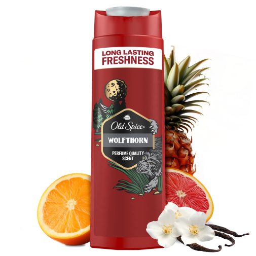 Old Spice WolfThorn 3 az 1-ben tusfürdő és sampon (400 ml)