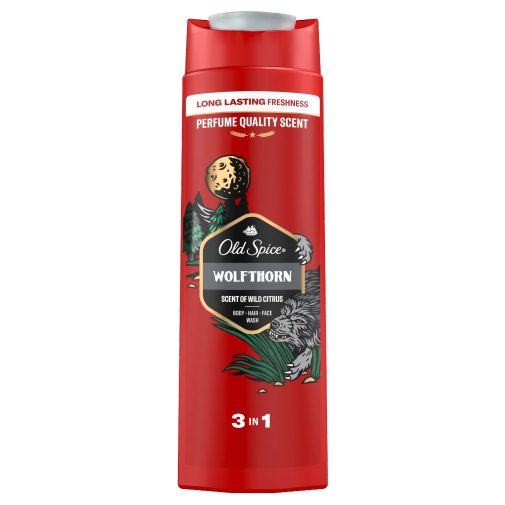 Old Spice WolfThorn 3 az 1-ben tusfürdő és sampon (400 ml)