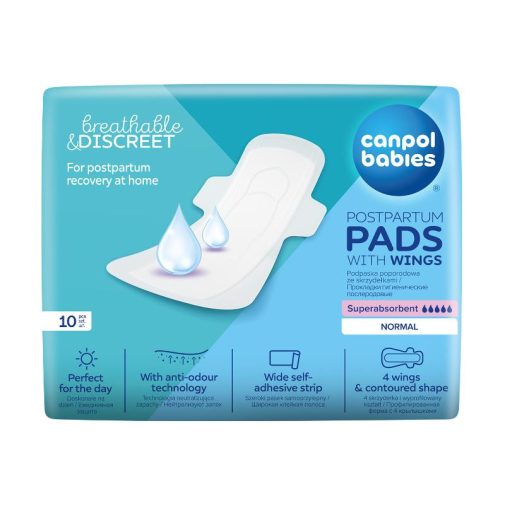 Canpol Babies szülés utáni nappali szárnyas betét​ (10 db)