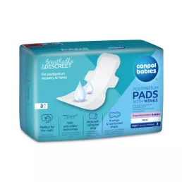   Canpol babies extra nedvszívó szülés utáni éjszakai betét (8 db)