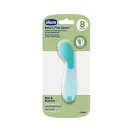 Chicco "Első kanalam" puha felületű etetőkanál 8 hó+ (zöldeskék)