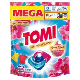   Tomi 3+1 Power Caps Aromaterápia Orchidea mosókapszula (60 mosás)