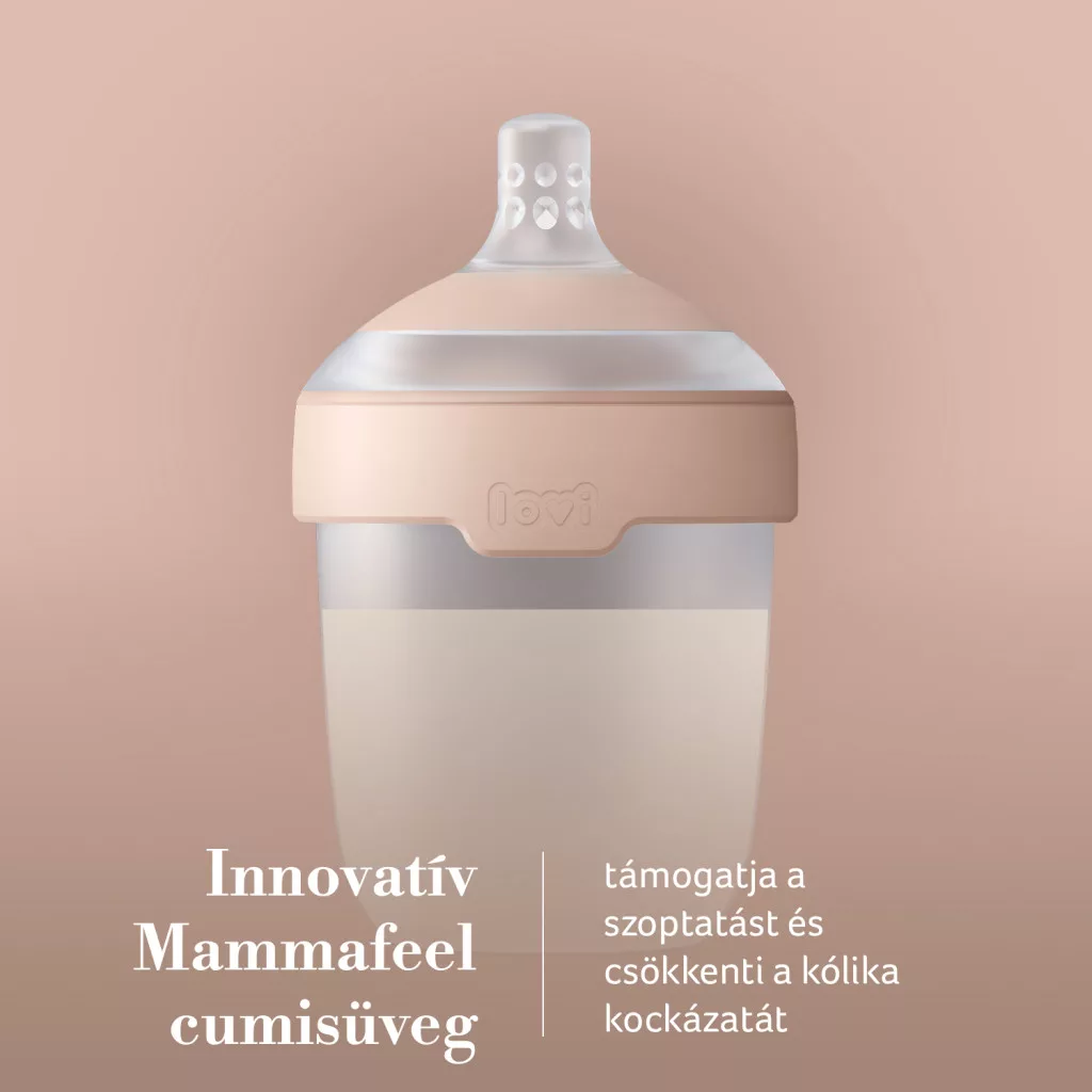 LOVI Cumisüveg MAMMAFEEL (250 ml)