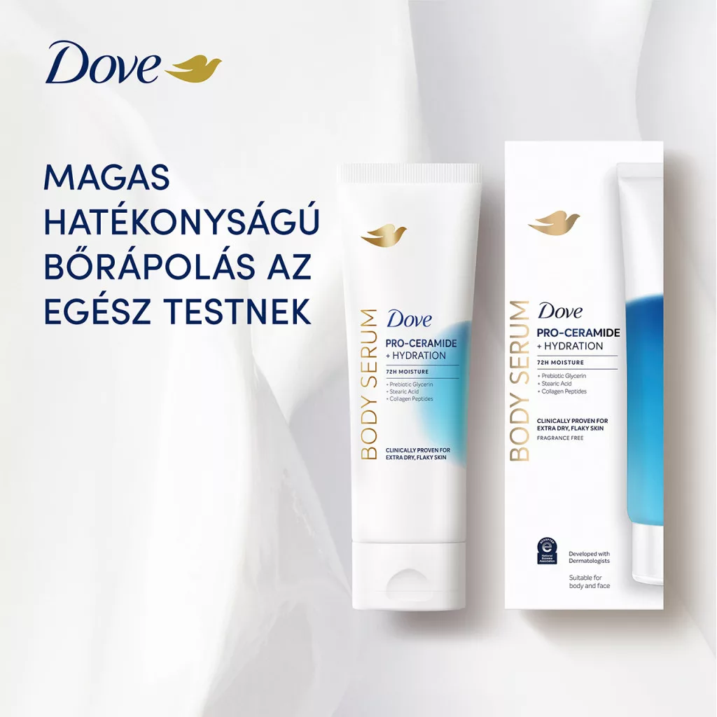 Dove Pro-Ceramid & Hydratation testszérum 200 ml + AJÁNDÉK neszeszer táska