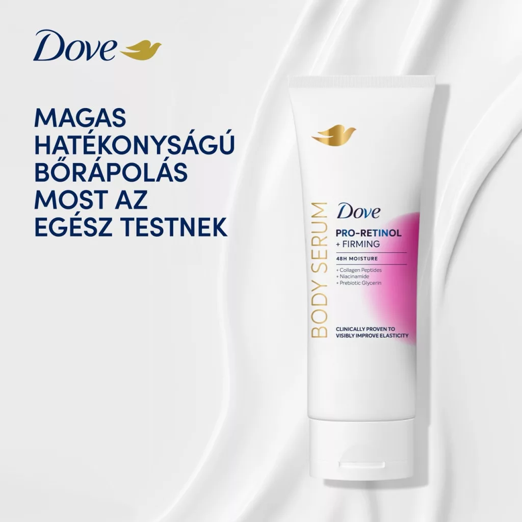 Dove Pro-retinol & Firming testszérum 200 ml + AJÁNDÉK neszeszer táska