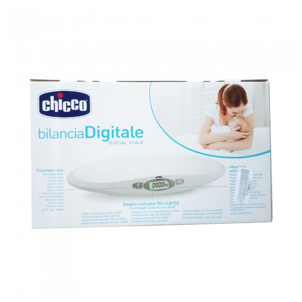 Chicco digitális csecsemőmérleg súlystabilizáló funkcióval
