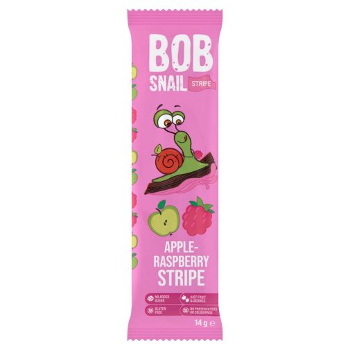 Bob Snail alma-málna gyümölcsszelet (14 g)