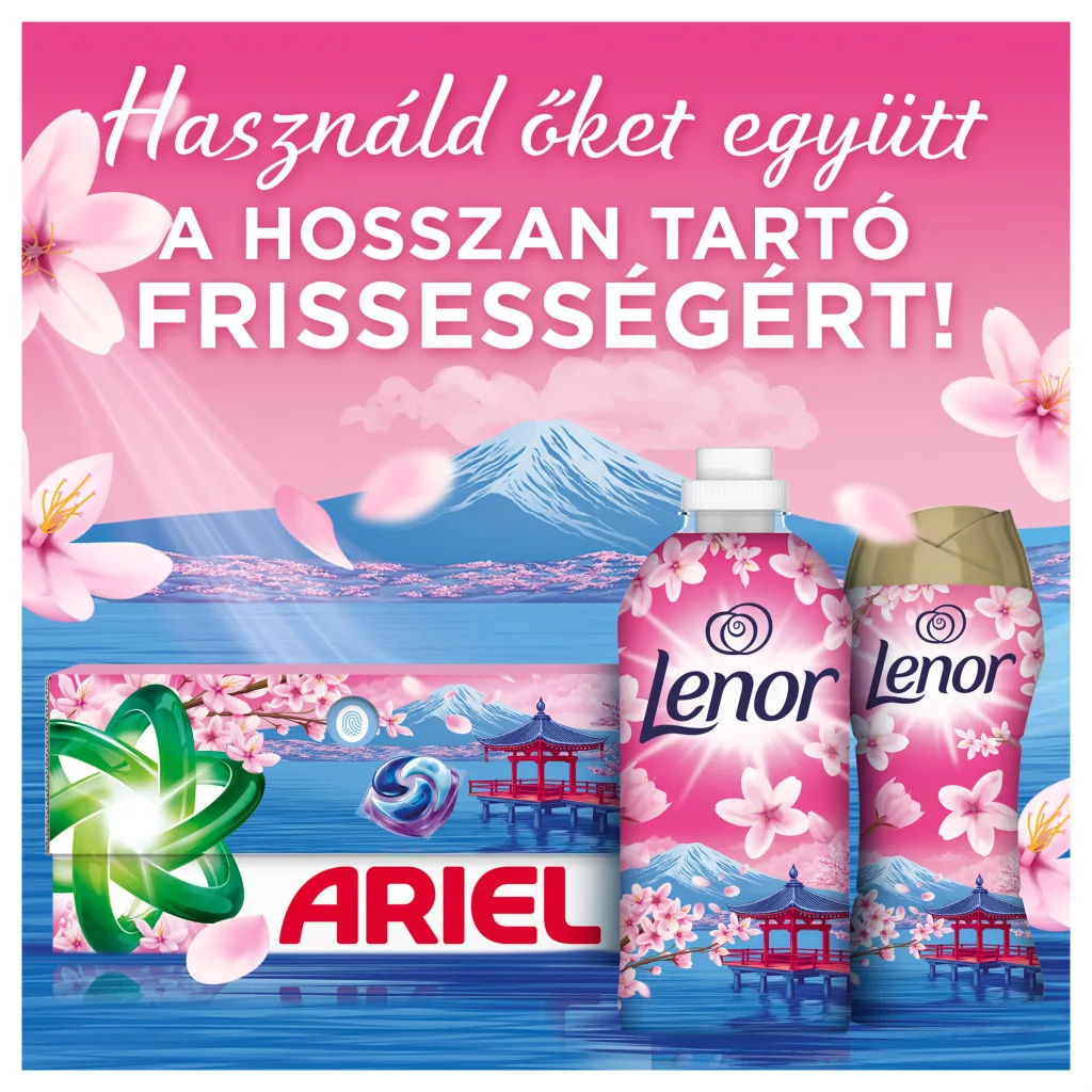 Ariel All-in-1 PODS+ Mosókapszula Japanese Blossom (30 db)