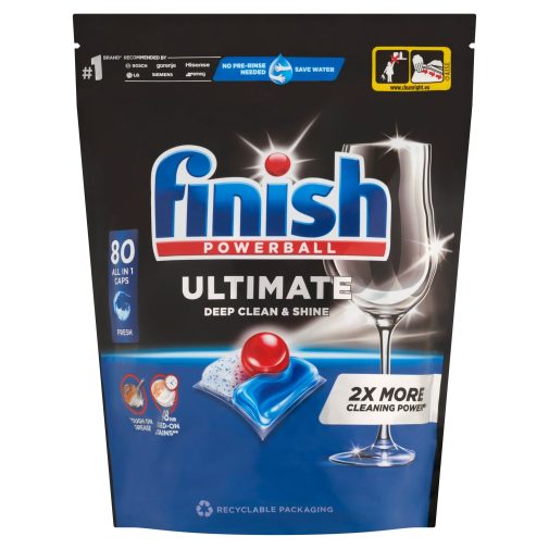 Finish Ultimate All in 1 mosogatógép kapszula Regular (80 db)