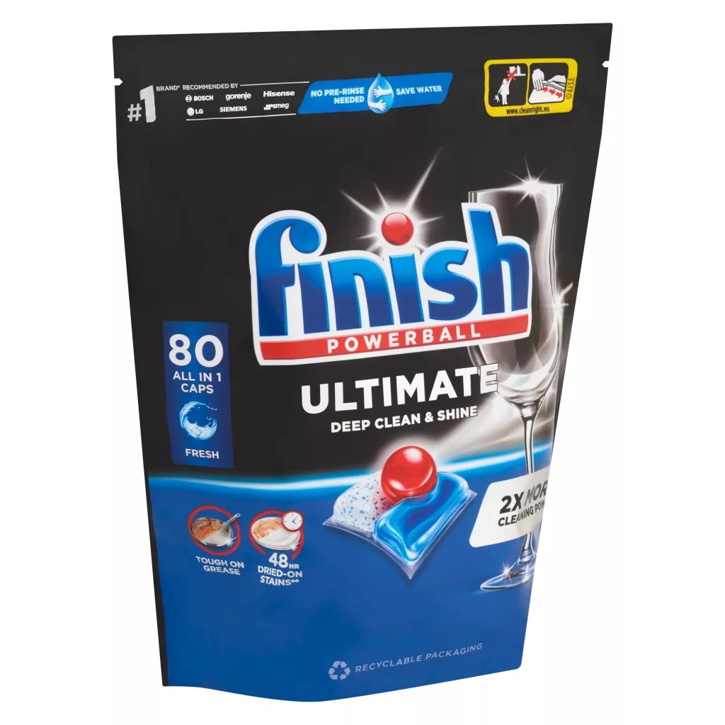 Finish Ultimate All in 1 mosogatógép kapszula Regular (80 db)