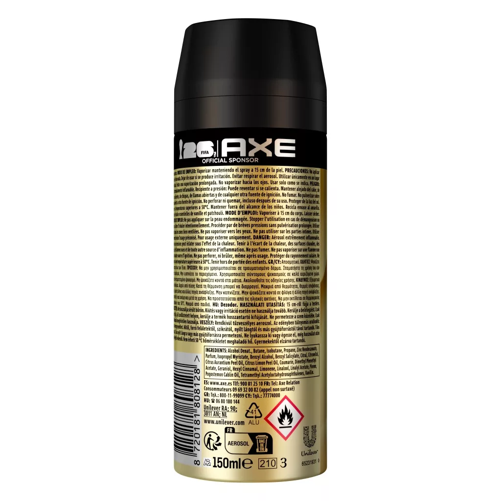 AXE Fine Fragrance Collection Marshmallow Smoke dezodor aeroszol 150 ml