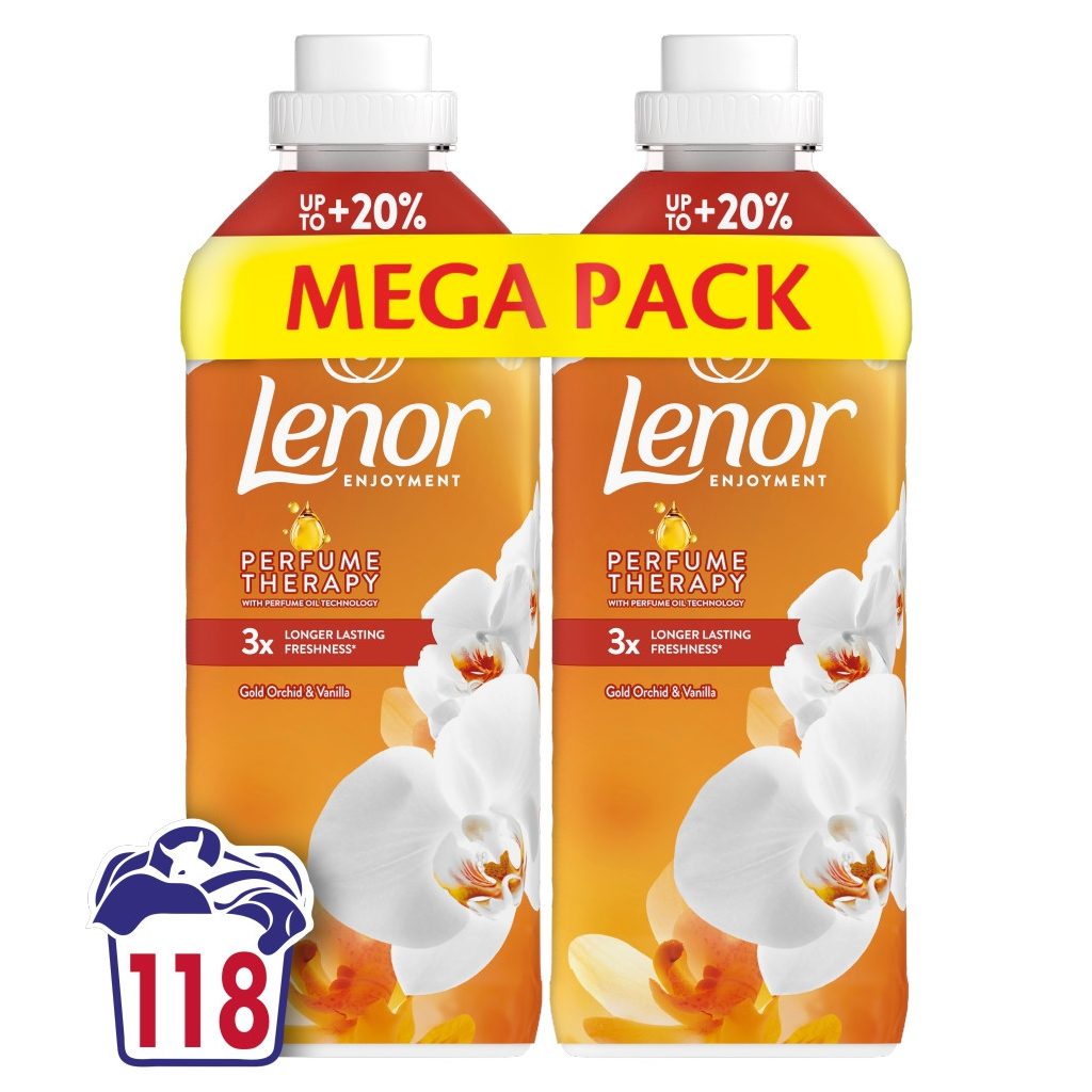 Lenor Gold Orchid öblítő 2,478 liter (118 mosás)