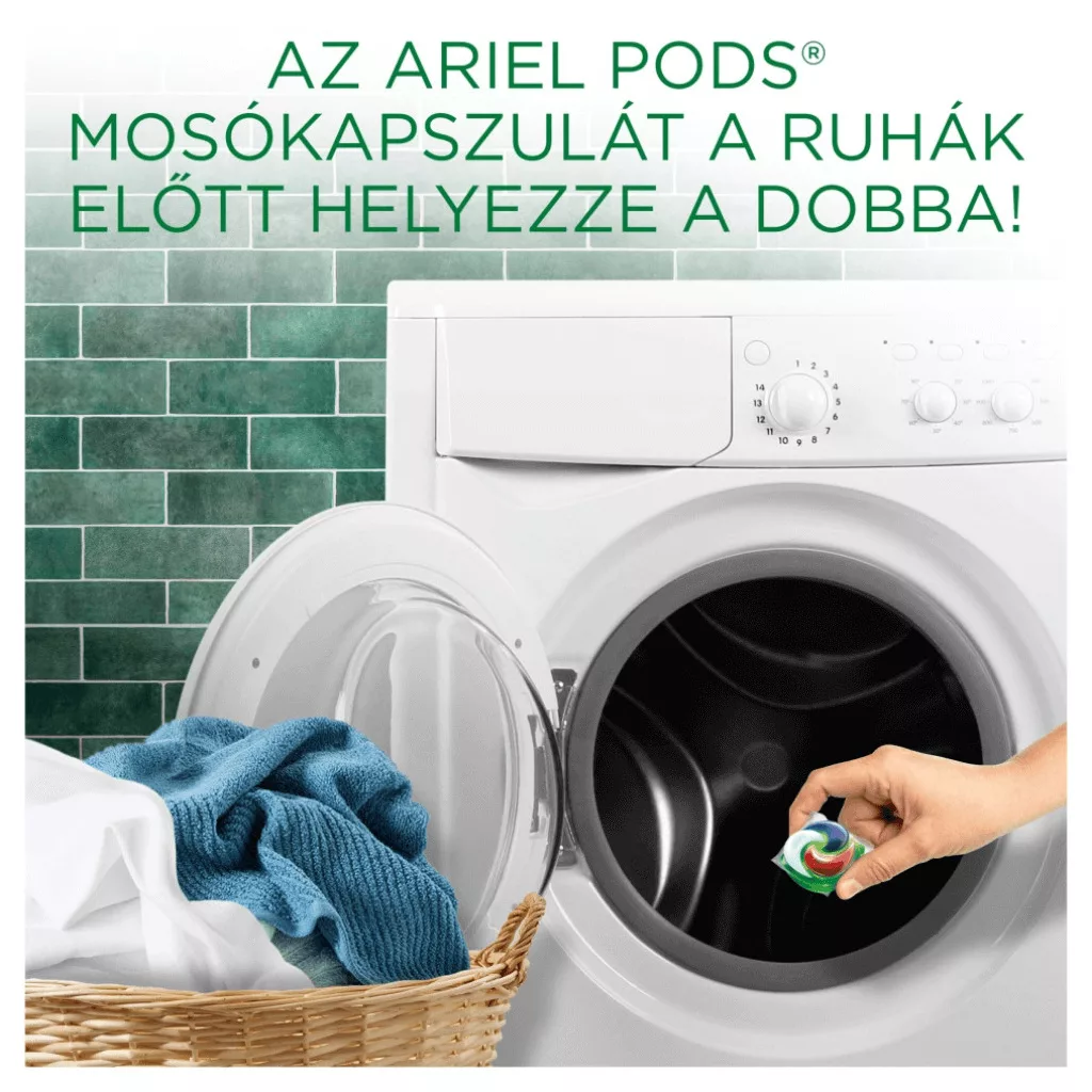 Ariel All-in-1 PODS Extra Clean mosókapszula (80 db)