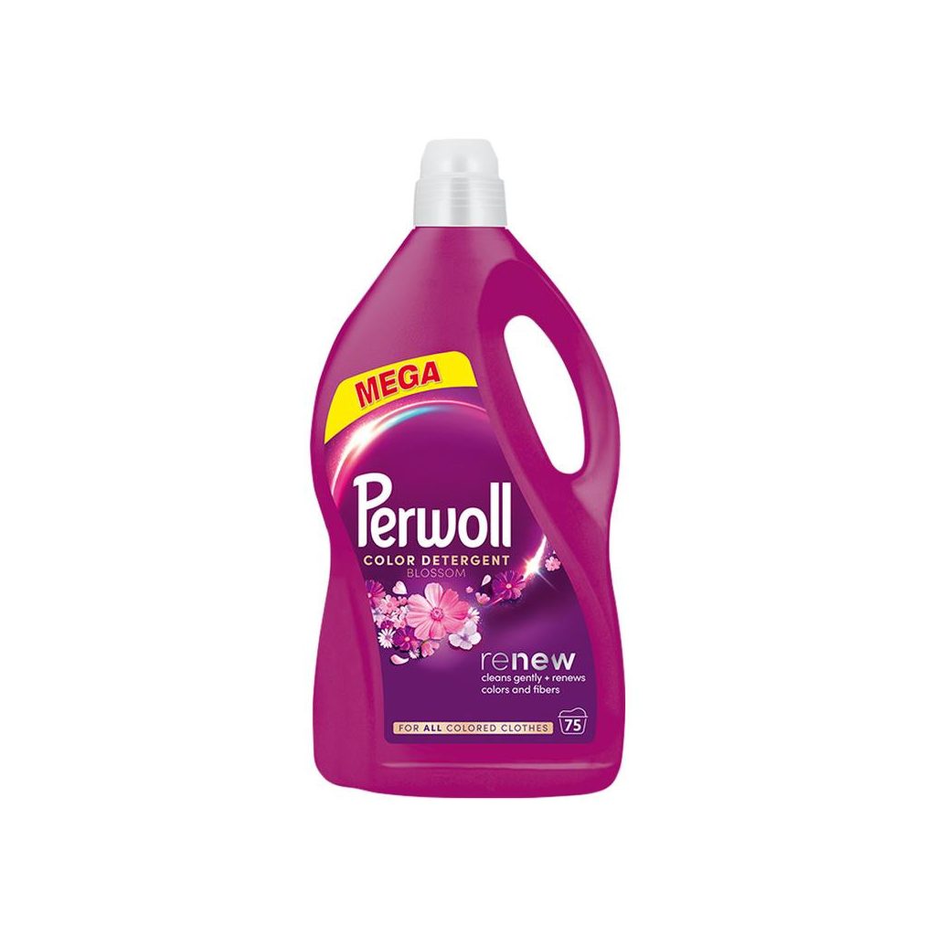 Perwoll Renew Blossom univerzális finommosószer elegáns illattal 3,75 liter (75 mosás)