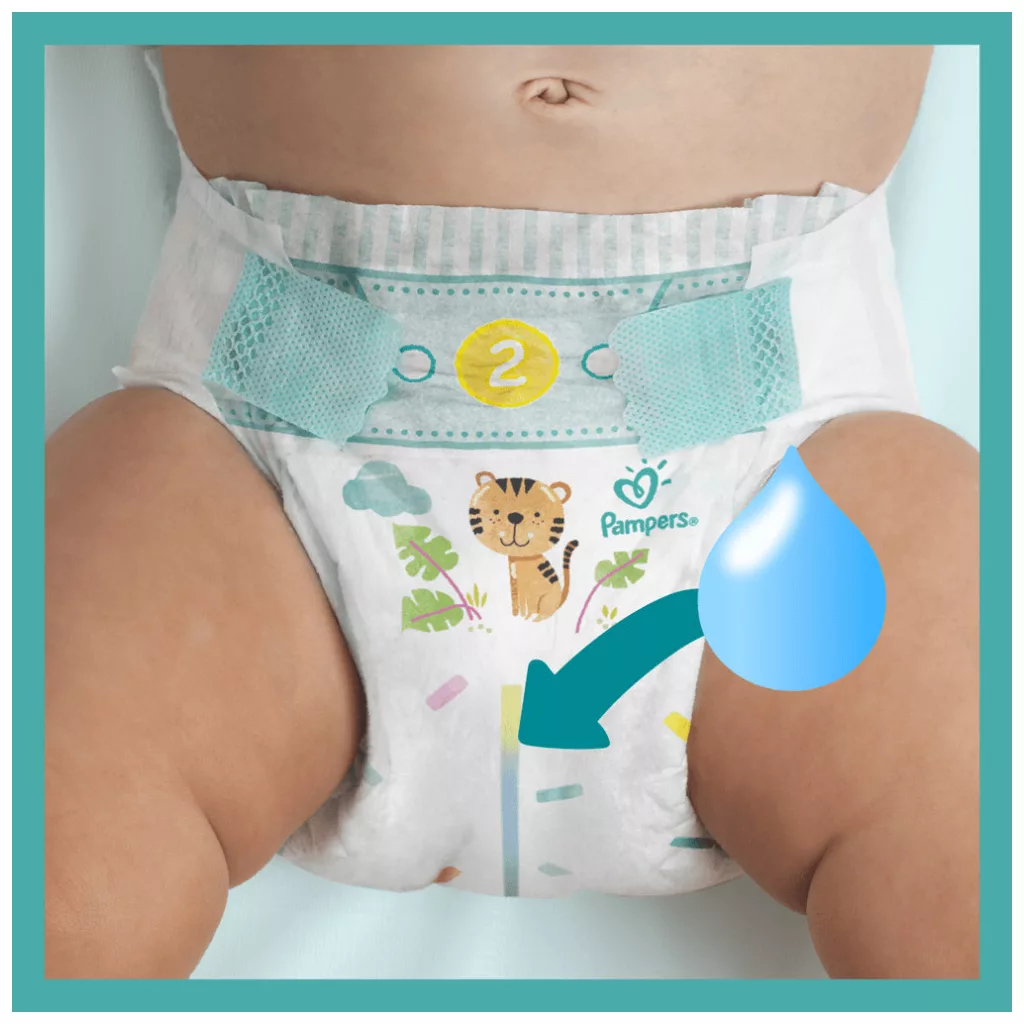 Pampers Active Baby pelenka, Mini 2, 4-8 kg, HAVI PELENKACSOMAG 228 db