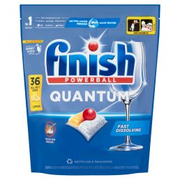   Finish Powerball Quantum All in 1 mosogatógép-kapszula, lemon (36 db)