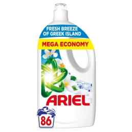   Ariel Greek Island folyékony mosószer 3,87 liter (86 mosás)