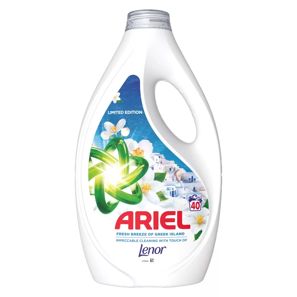 Ariel Greek Island folyékony mosószer 1,8 liter (40 mosás)