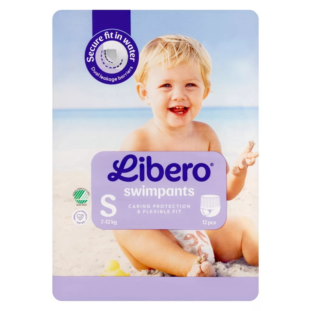 Libero Swimpants small úszópelenka 7-12 kg, 12 db