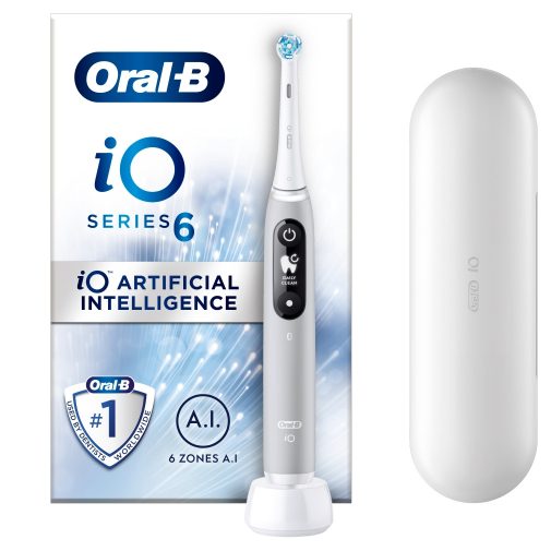 Oral-B iO Series 6 Elektromos fogkefe opálszürke