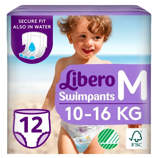 Libero Swimpants medium úszópelenka 10-16 kg, 12 db