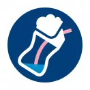Philips Avent SCF796/01 Itatópohár rugalmas szívószállal 200ml (kék)