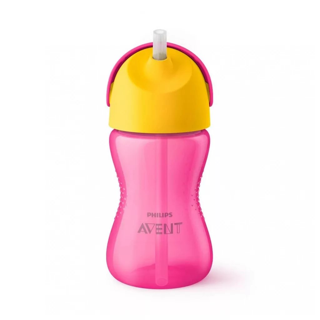 Philips Avent SCF798/02 Itatópohár rugalmas szívószállal 300 ml (rózsaszín)
