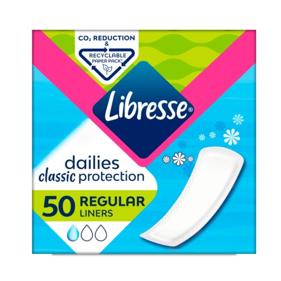 Libresse Dailies Classic Protection Regular tisztasági betét (50 db)