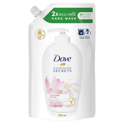 Dove folyékony krémszappan utántöltő, Glowing Ritual (500 ml)