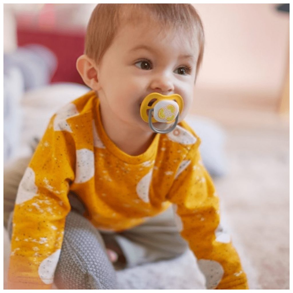 Philips Avent SCF080/18 Ultra air játszócumi neutral 6-18 hó 2db (citrom)