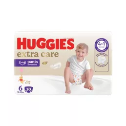 Huggies Extra Care bugyipelenka 6, 15-25 kg, 30 db