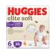 Huggies Elite Soft bugyipelenka 6, 15-25 kg, 30 db